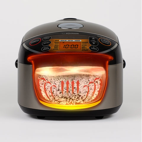 Pressure Induction Heating Rice Cooker & Warmer NP-NWC10/18 - Image 3