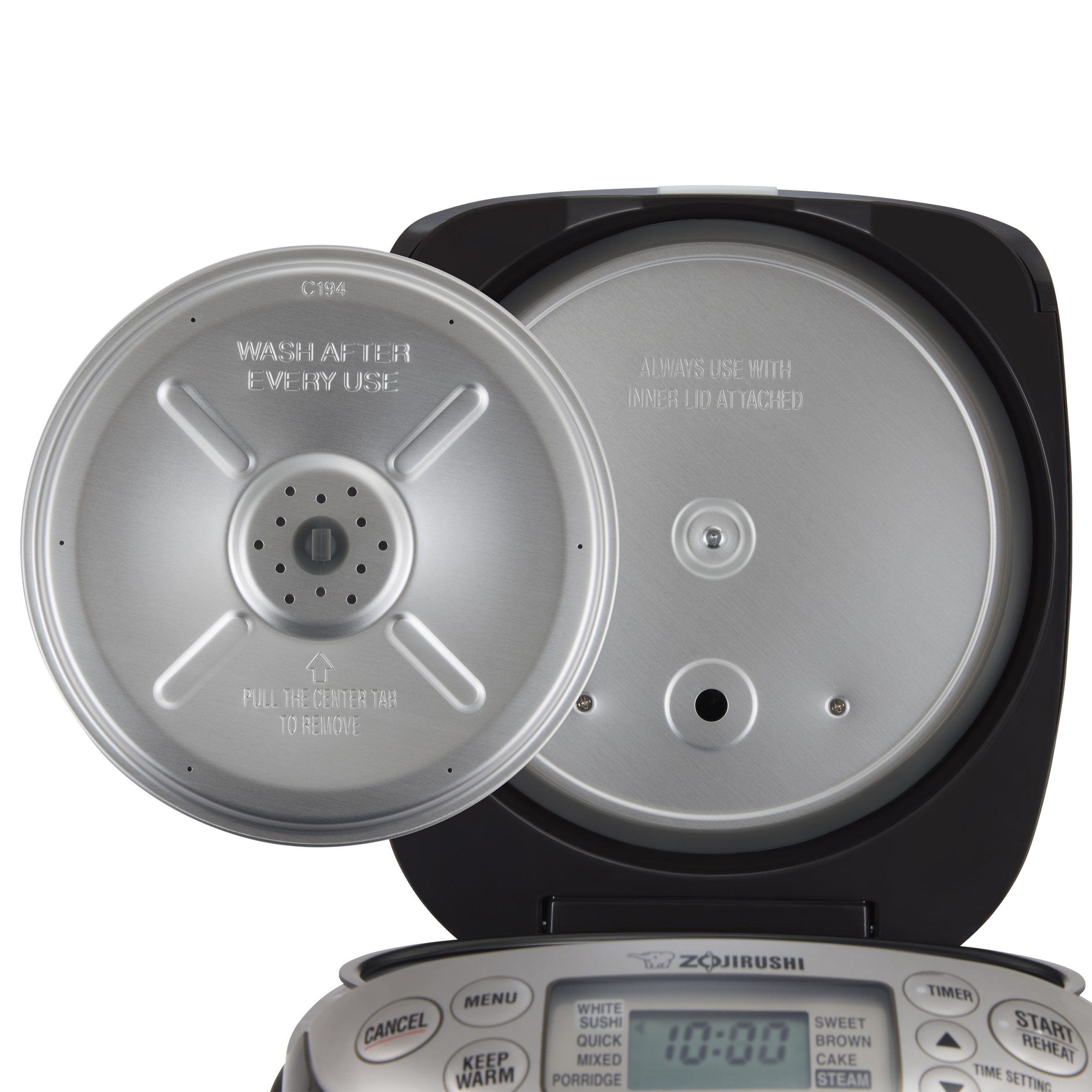 Micom Rice Cooker & Warmer (with PFAS-Free Nonstick) NS-TPC10/18 - Image 4