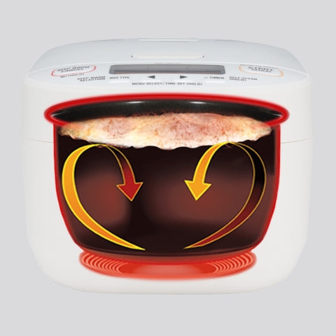 Pressure Induction Heating Rice Cooker & Warmer NW-YNC10/18 - Image 3