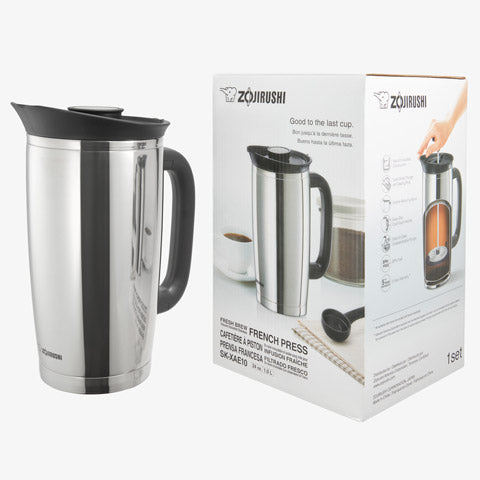 Fresh Brew Vacuum Insulated Stainless French Press SK-XAE10 - Image 11